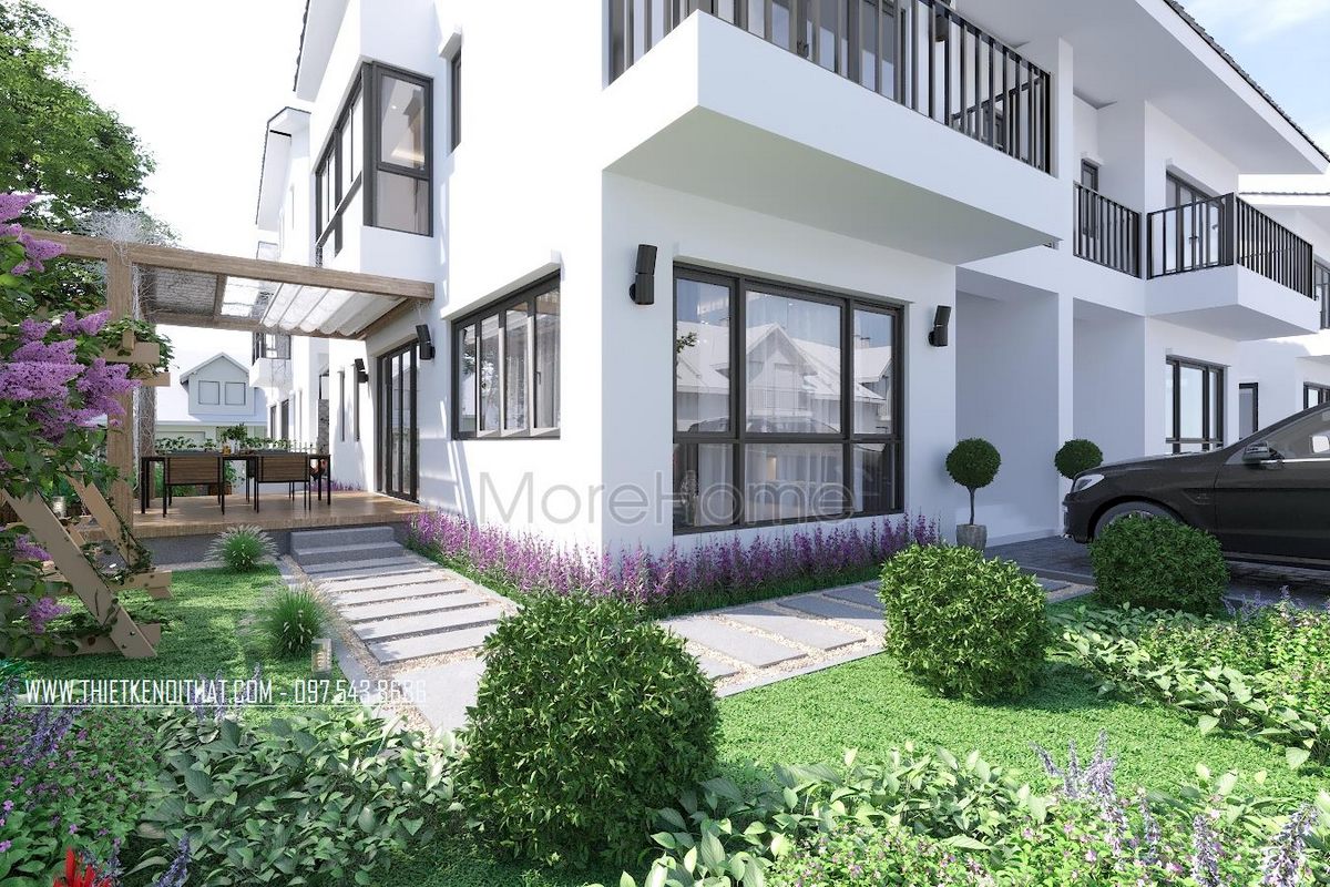 Thiết kế biệt thự vườn Ecopark Văn Giang Hưng Yên